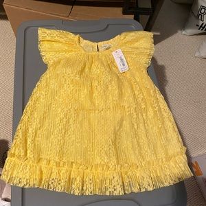 18-24M yellow gymboree dress NWT